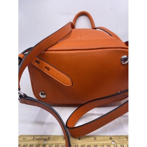 Rag And Bone Mini Pilot Orange Leather Backpack main image 7